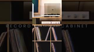 how to build a record player cabinet #shorts