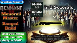 Remnant 2 | Everyone knows this gun is insane (Annihilate bosses in 15 seconds) - Ranged build!