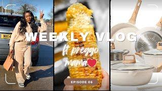 Living in Swansea Uk- Weekly Vlog| Amazon baby wishlist| Sneak Peek|Gender reveal|Carote Cookware