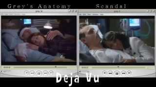 Same scene in Grey Anatomy and Scandal