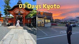 3 Days in Kyoto  and 2 Days in Mt. Fuji | shinkansen, nishiki market, fushimi inari, Mt.Fuji, Cafes