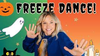 Halloween FREEZE Dance! I It's CeCe! Brain Break for Baby & Toddler  I Teacher Approved