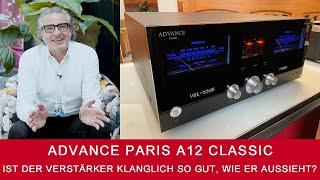 Advance Paris A12 Classic | Der edle Vollverstärker mit Röhrenvorstufe