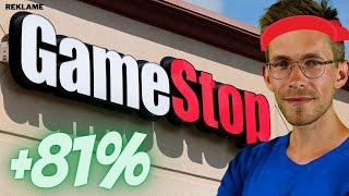 Jeg investerede i GameStop-aktier (tjener +81% på 6 dage)