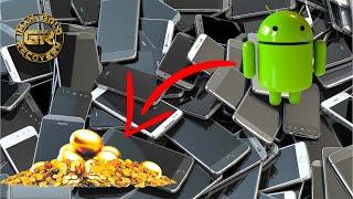 Gold Recovery from 100 pieces android  Smart phones | Gold Recovery from Smart Phones