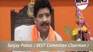 Sanjay Potnis as a New Chairman of BEST Committee 