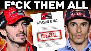 Marc Marquez BRUTAL Statement to Rossi Vs Bagnaia's Ducati Vs Jorge Martin's Aprilia | MotoGP News
