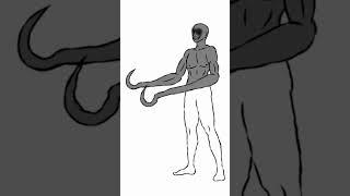Руки крюки: страшилка #art #drawing #fanart #ibispaintx #horrorstories #monsterart