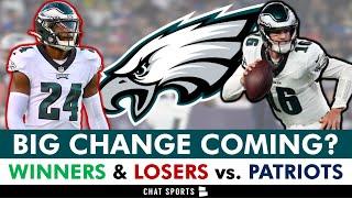 Philadelphia Eagles Winners & Losers vs. Patriots Ft. Tanner McKee, James Bradberry, Kenny Pickett