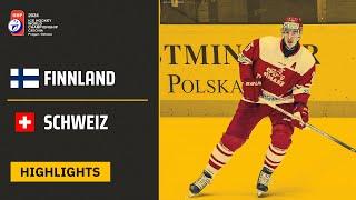 Finnland vs. Schweiz | Highlights - 12. Spieltag, Eishockey-WM 2024 | SDTV Eishockey