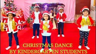 CHRISTMAS CUTE DANCE BY KINDERGARTEN KIDS