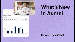 What's new in Aumni December 2024