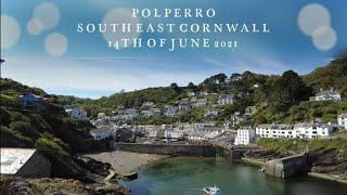 Polperro Cornwall 4K VIRTUAL WALKING TOUR JUNE 14TH 2021