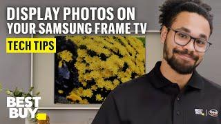 How To Display Photos on Your Samsung Frame TV - Tech Tips from Best Buy