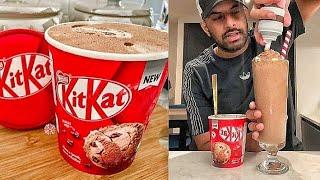 How To Make KitKat Ice Cream Milkshake | KITKAT Recipe