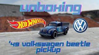 Unboxing Hotwheels ‘49 Volkswagen Beetle Pickup