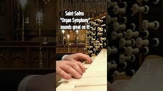 SAINT-SAËNS ORGAN SYMPHONY! CATHEDRAL PIPE ORGAN!