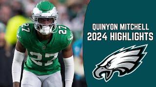 Quinyon Mitchell Midseason Highlights  | NFL 2024-2025 eagles