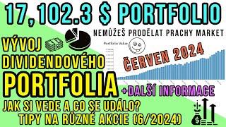 Vývoj akciového portfolia v polovině měsíce ČERVEN 2024 a kam by se dalo nyní investovat?