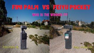 Fimi Palm vs Feiyu Pocket full comparison footage sound photos panoramas | Who is the winner ???