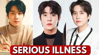 KOREAN ACTORS SUFFERED FROM SERIOUS ILLNESS 2024 | HANDSOME KOREAN ACTORS, #kdrama