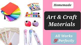 How to make Craft Materials at home/ DIY Craft Kit/ How to make homemade art and craft Supplies