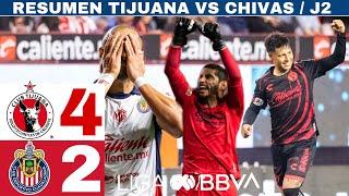 Tijuana 4-2 Chivas, los Xolos de Osorio muerden al Rebaño