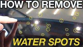 How To Remove Water Spots Best Detailing Tips and Tricks