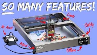 Creality Falcon2 22W Laser Engraver/Cutter: Perfect for Beginners!