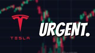 WATCH BEFORE TOMORROW... (Tesla Stock)