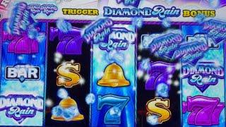 MAX BETTING ON DIAMOND RAIN SLOT #slotman #casino #chumashcasino