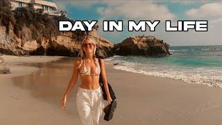 VLOG: day in my life in LAGUNA BEACH CALIFORNIA 