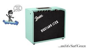 FENDER MUSTANG LT25...and it's Surf Green