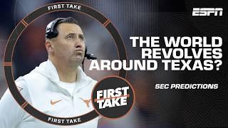 'TEXAS THINKS THE WORLD REVOLVES AROUND THEM!' - Finebaum on SEC expectations  | First Take