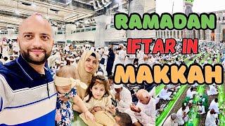 Khana Kaba Mataf Mai Iftari | Iftar Vlog in Masjid Al Haram | Ayesha & Mudassir Vlogs