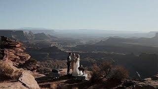 The Most EPIC Elopement In Moab  | Sarah + Scott