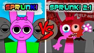 Incredibox Sprunki VS Sprunki 2.1 and HORROR MODs🫣️