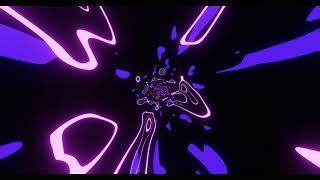 VJ LOOP NEON Pink Purple Tunnel Abstract Background Video Simple Lines Pattern 4k Screensaver