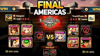 AMERICAS FINAL | RAIGEKI vs TRUEWHALE | SWC2022 AMERICAS CUP (BO5) - Summoners War