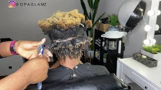 #fingercoils #combcoils COMB COILS on Short Type 4 Natural Hair! |OPAGLAMZ