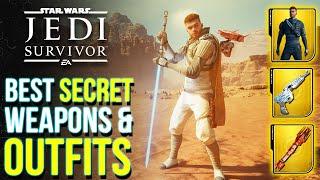 Star Wars Jedi Survivor Secret Outfits & Weapons You Don't Want To Miss (Tips & Tricks)