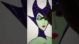 Glowup Maleficent  #art #artist #artwork #glowup #glowupchallenge #glowupdisney #disney #maleficent