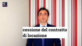 cessione del contratto di locazione: definizione