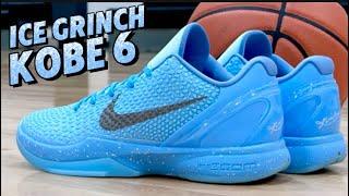 ICE GRINCH KOBE’s!   Kobe 6 Ice Grinch KB batch unboxing review. Lulu_zora9939