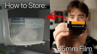 The best (and cheapest way!) to store 35mm film  