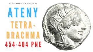 Tetradrachma Ateny - najstarsza srebrna moneta w moim zbiorze