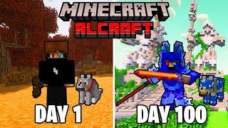 I Survived 100 Days in RLCRAFT (FULL MOVIE)