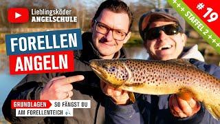 Forellenangeln am Forellenteich  (Crashkurs für Einsteiger)