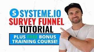 Systeme.io Survey Funnel Tutorial ️Step-by-step Training + FREE Course