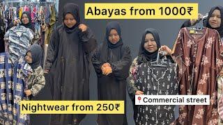 Dubai abayas & nightwear in Plazzo mall Commercial Street Bangalore